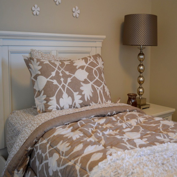 PRINTED COMFORTER MINI SET FOR TWIN BEDS